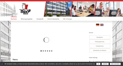 Desktop Screenshot of hanse-schule.de